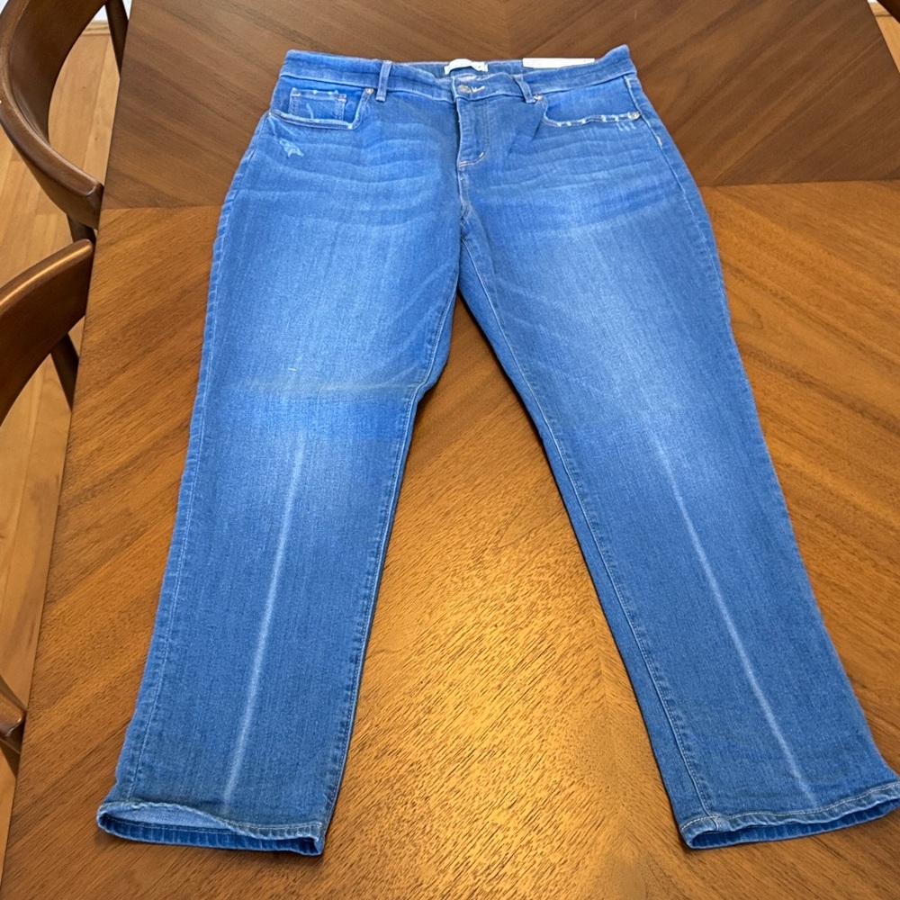 LOFT “The Girlfriend” Mid Rise Jeans – Size 30 Petite